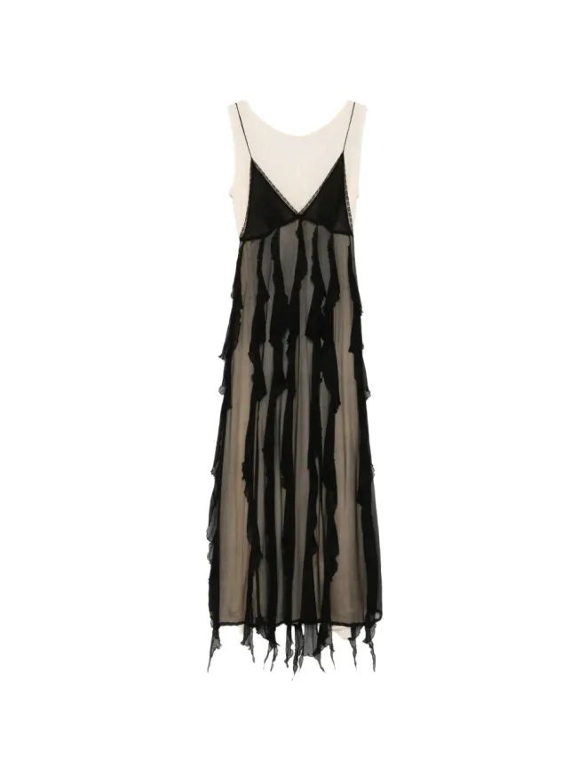 Mes Demoiselles Mes Demoiselles シャルレーヌ ラッフルマキシドレスの商品画像