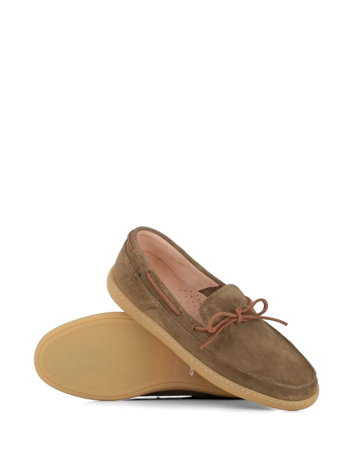 Astorflex Rivaflex tie-detail boat shoes - Brown - 画像5