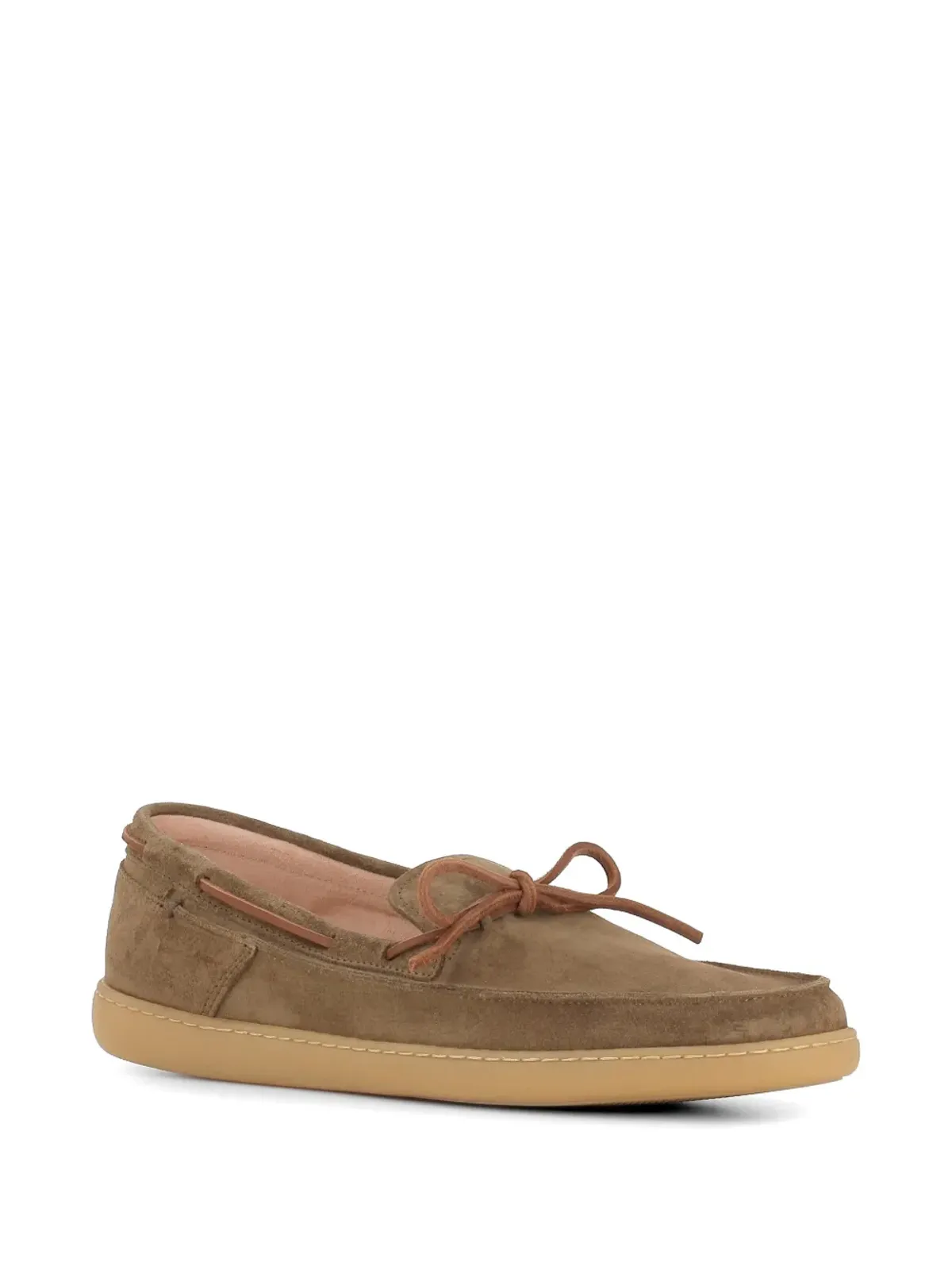 Astorflex Rivaflex tie-detail boat shoes - Brown - 画像2