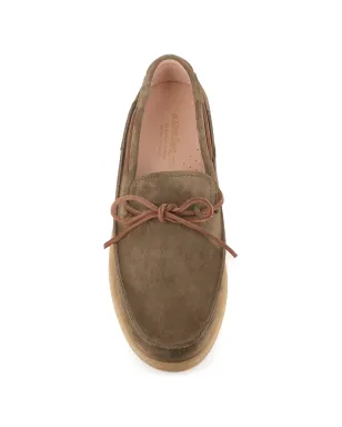 Astorflex Rivaflex tie-detail boat shoes - Brown - サムネイル3