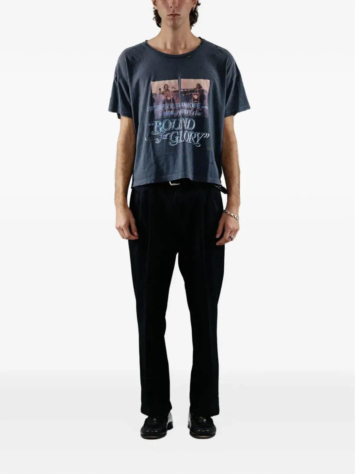 Paly バウンド・フォー・グローリープリントTシャツ - 画像2