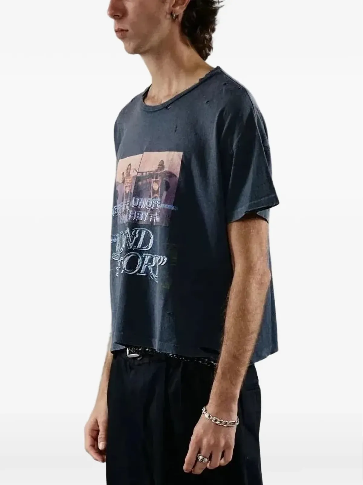 Paly バウンド・フォー・グローリープリントTシャツ - 画像3