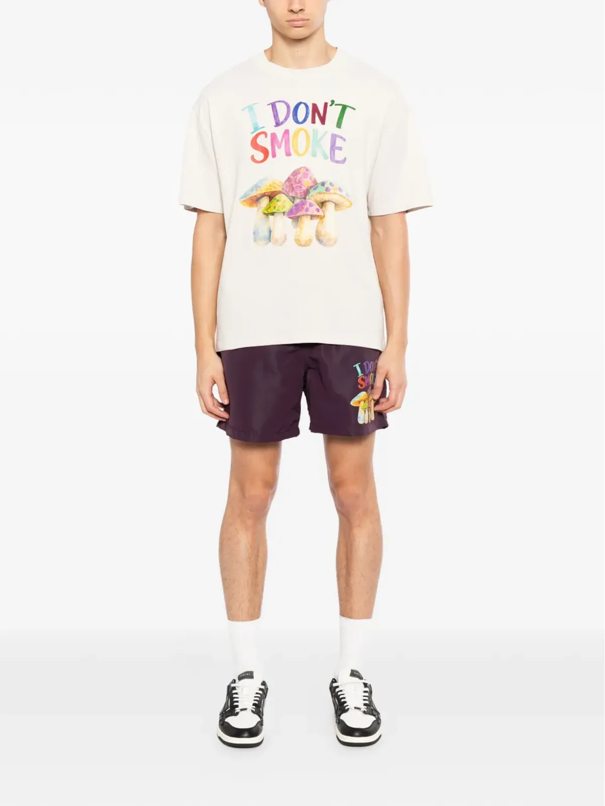 Melt マッシュルーム グラフィック Tシャツ - 画像2