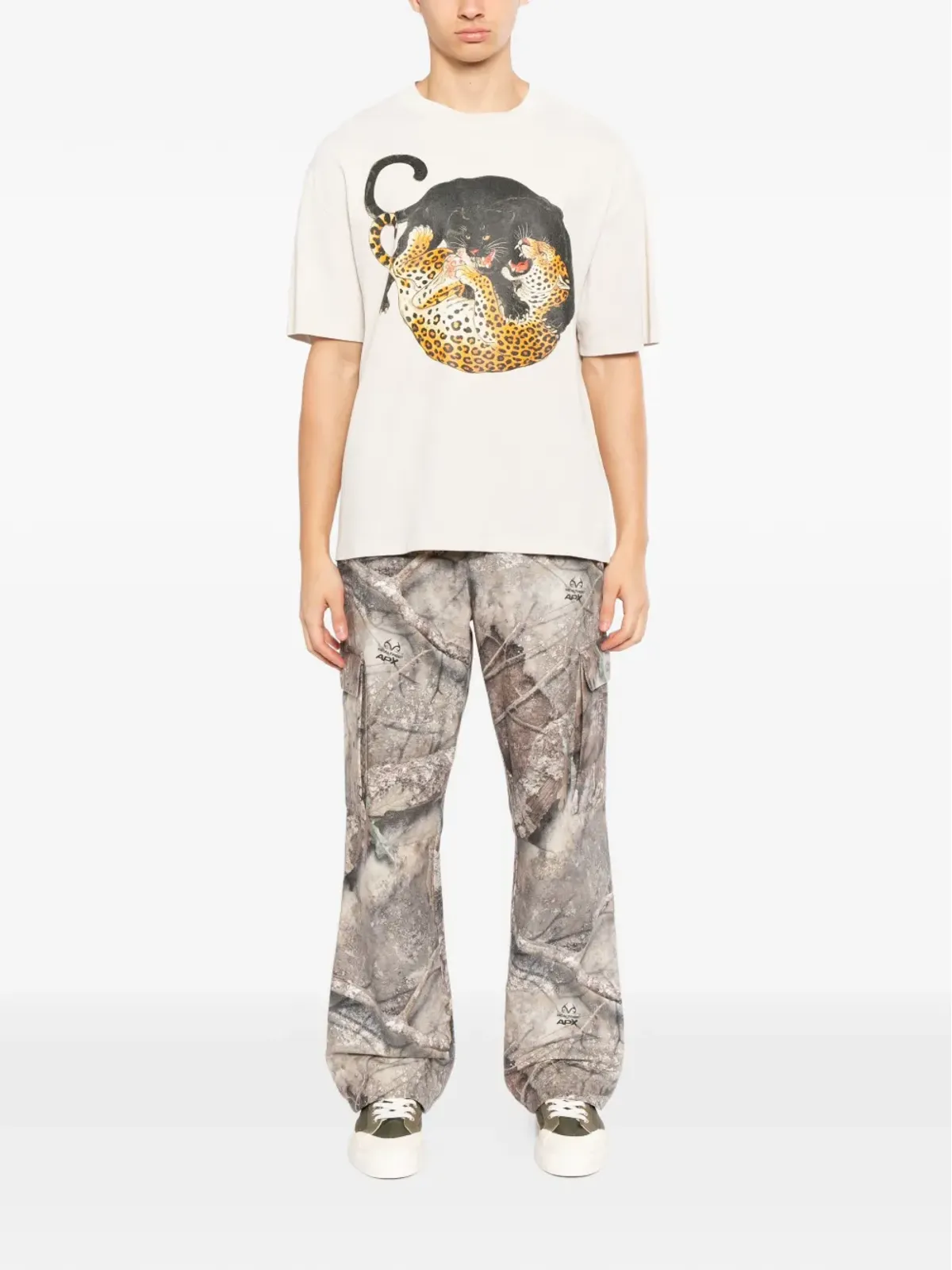 Melt アニマルプリント Tシャツ - 画像2
