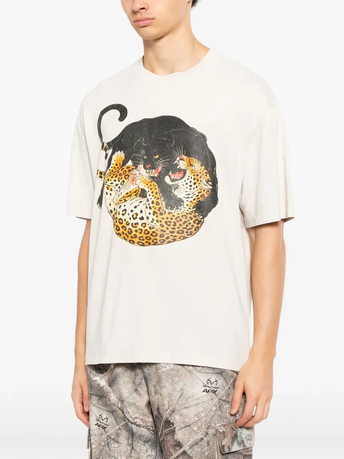 Melt アニマルプリント Tシャツ - 画像3