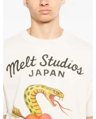 Melt 蛇柄プリントTシャツ - サムネイル5