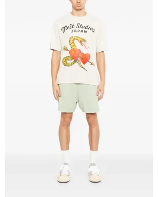 Melt 蛇柄プリントTシャツ - サムネイル2