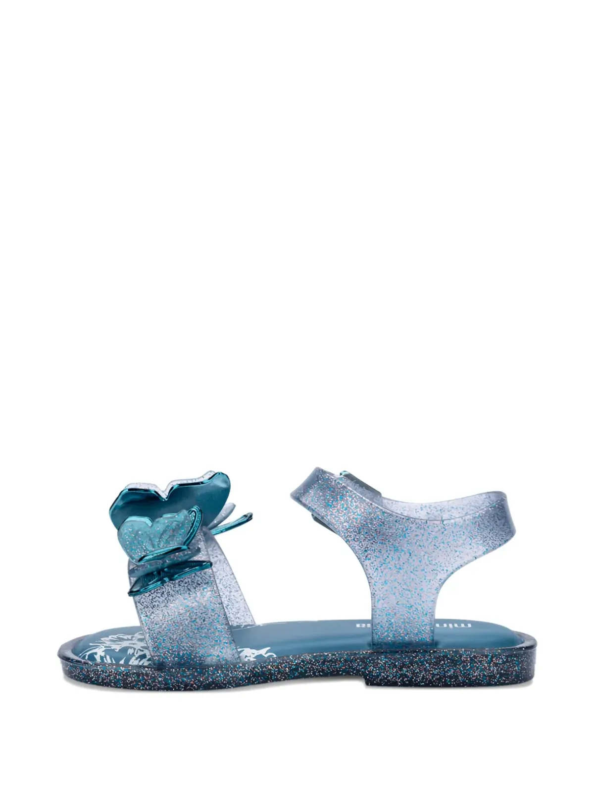 Mini Melissa Fly III グリッターサンダル - 画像5