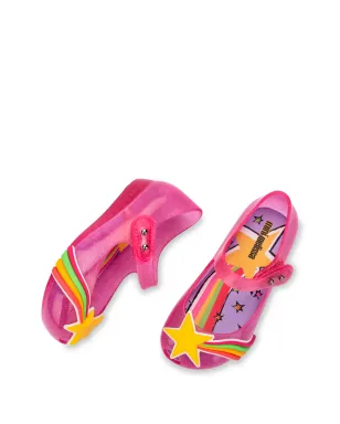 Mini Melissa ウルトラグリル グリッター バレエシューズ - Pink - サムネイル4