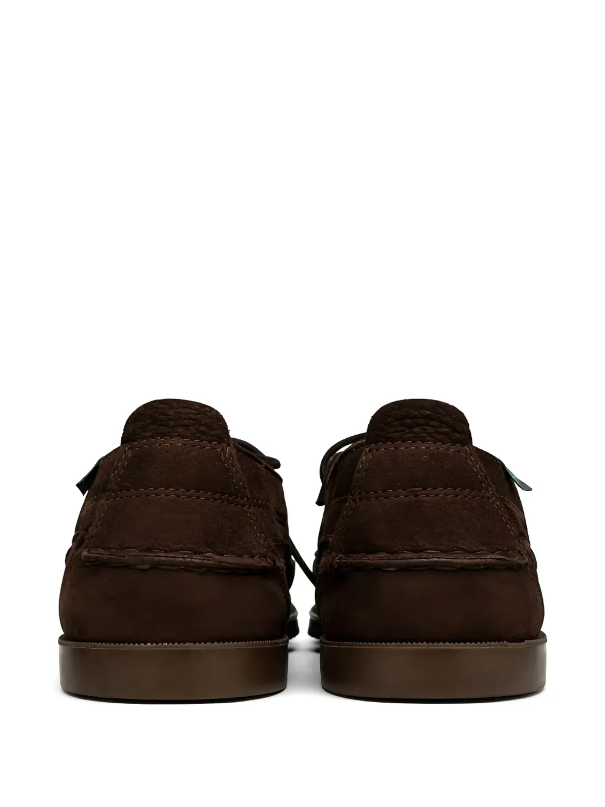 Paraboot レースアップ スエード ボートシューズ - 画像2