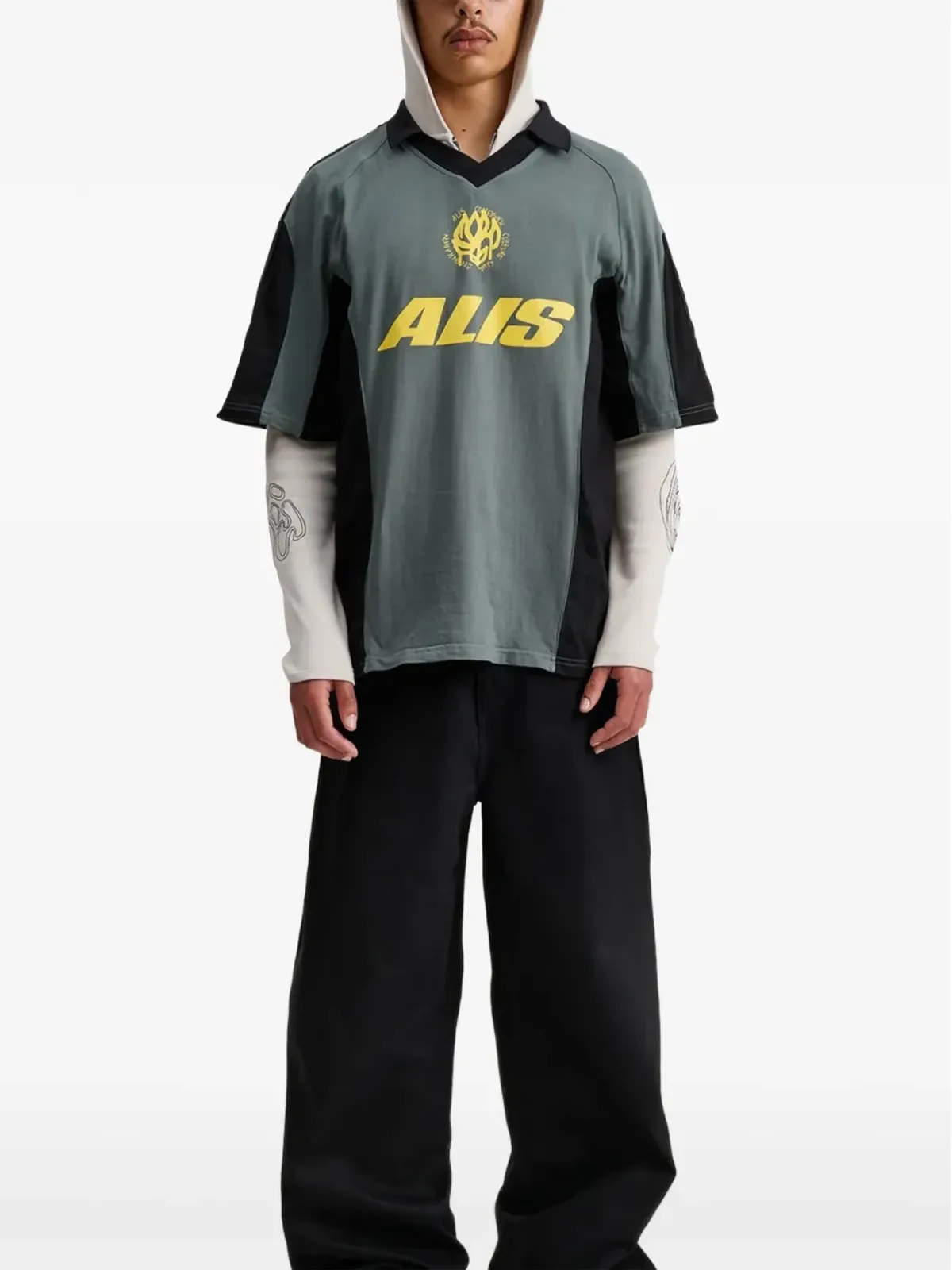 ALIS アランTシャツ - グレー - 画像2