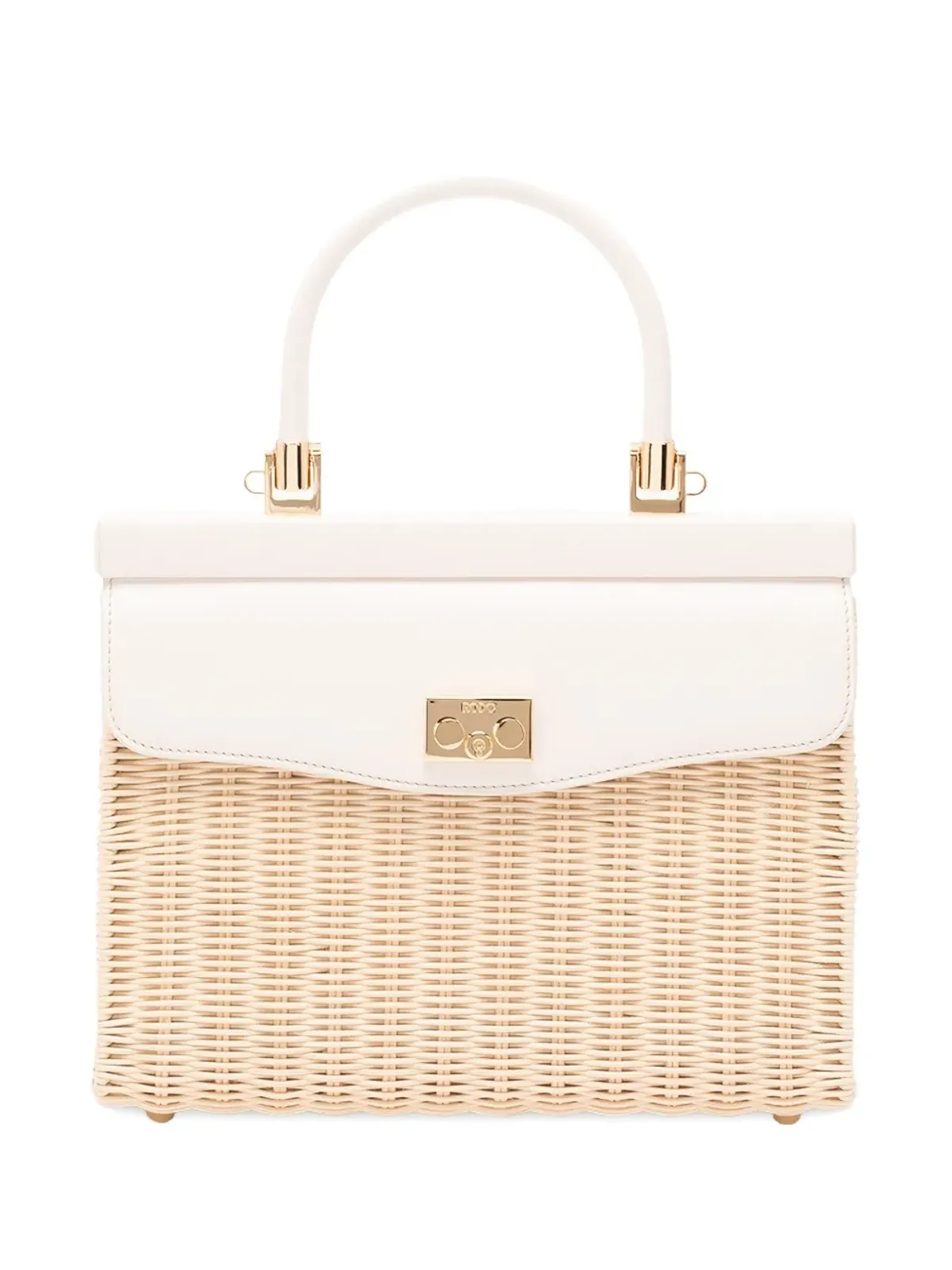 Rodo ウィッカー トップハンドル ショルダーバッグ - 画像1