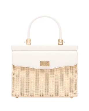 Rodo ウィッカー トップハンドル ショルダーバッグ - サムネイル1