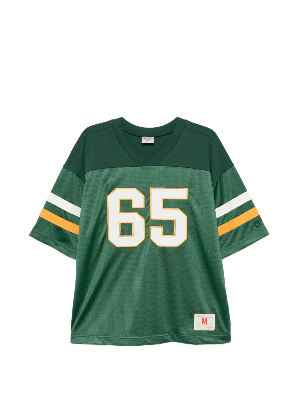 Champion 半袖ナンバーディテールTシャツ - グリーン - 画像1