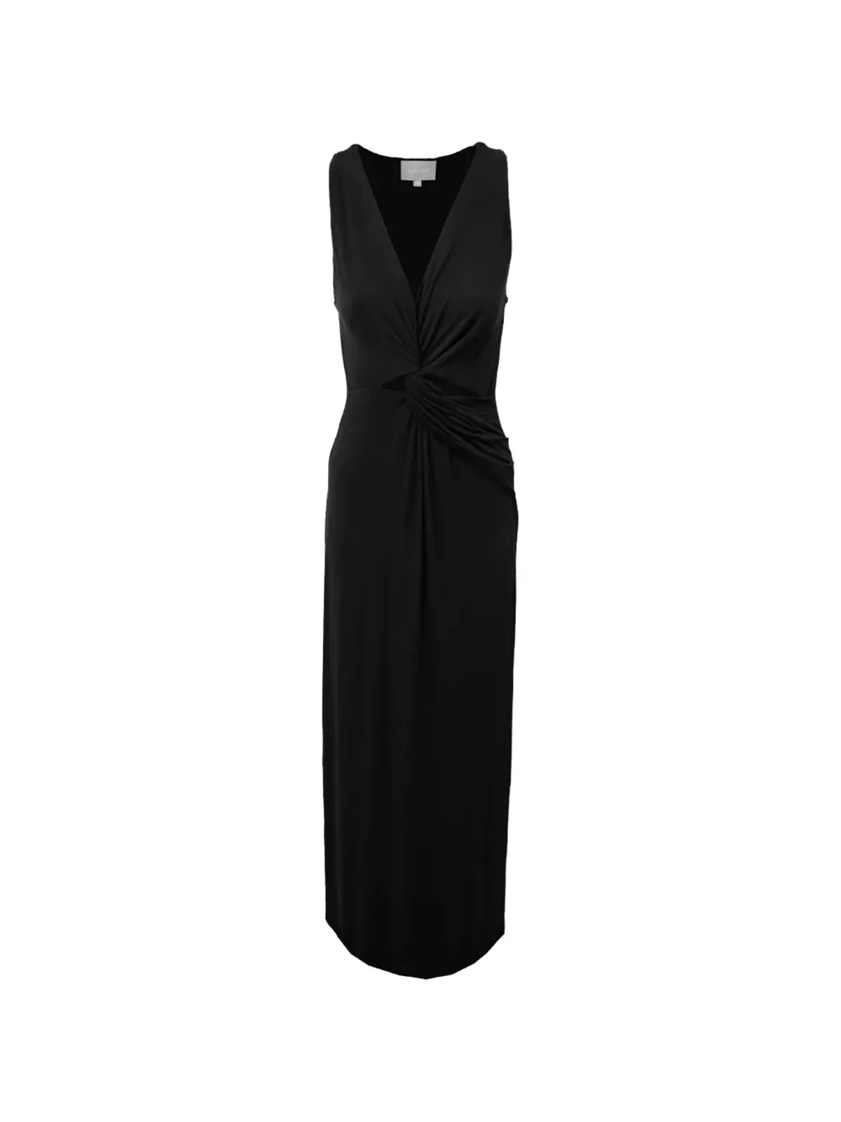 Pink Filosofy Hellianthus knotted dress - Black - 画像1
