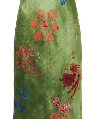 Alejandra Alonso Rojas グリーンのプリント入りマキシドレス - サムネイル2