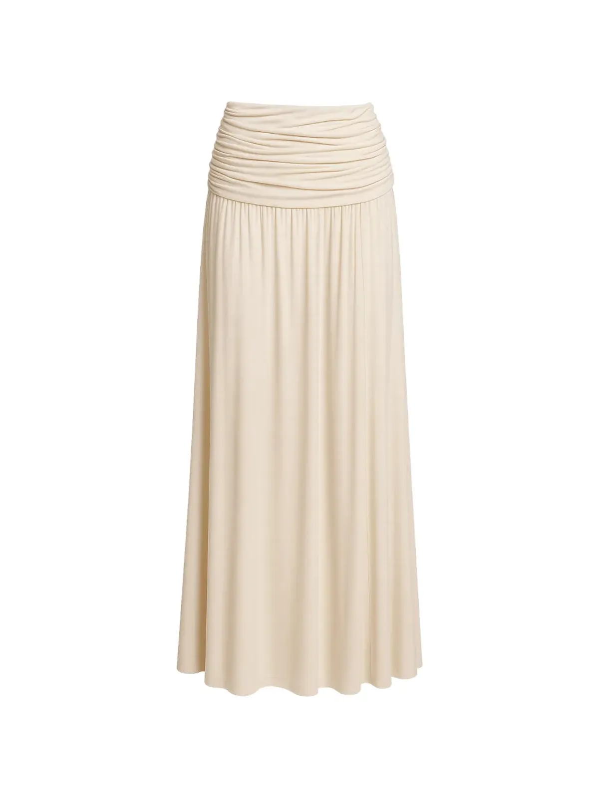 Pink Filosofy gathered linda skirt - Neutrals - 画像1