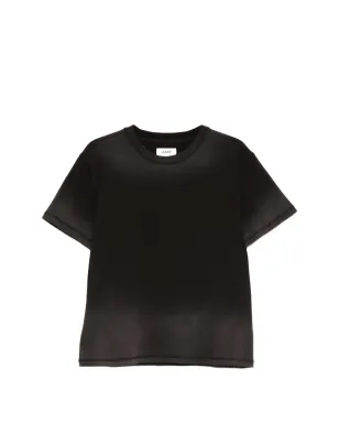 ALIS トーリー クロップドプリントTシャツ - ブラック - サムネイル1