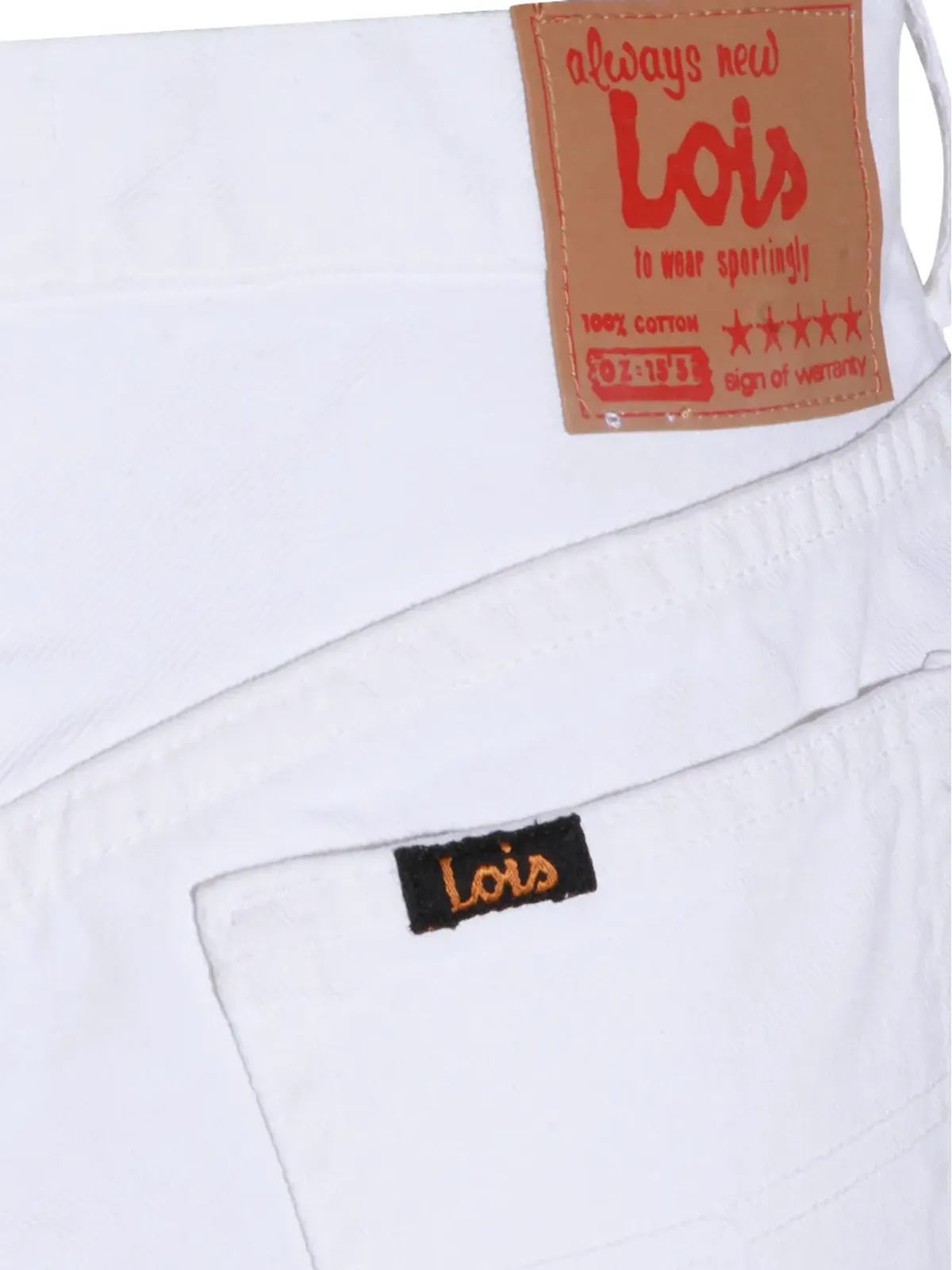 LOIS JEANS パッチポケットジーンズ - 画像4
