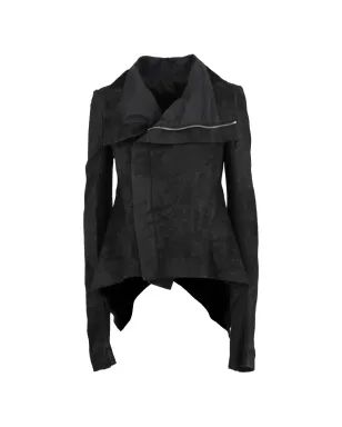Rick Owens Vintage ムーディー ナスカ ドレープディテール ジャケット ブラック - サムネイル1