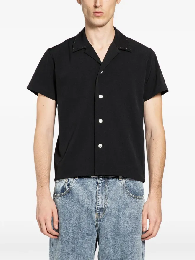 Second/Layer Second/Layer Ss Avenue ボタンアップシャツ（ブラック）の商品画像