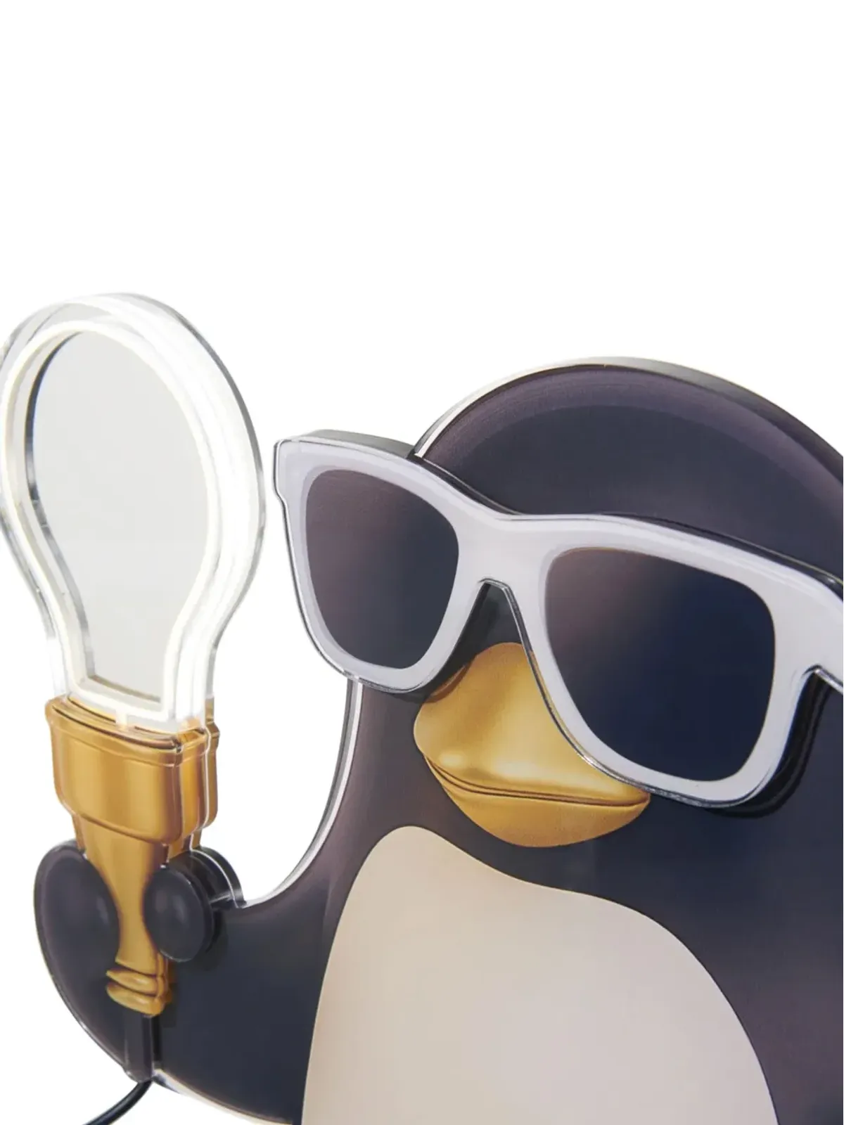 Linee Recanati ルーチェペット ペンギン ノベルティ ランプ - ホワイト - 画像2