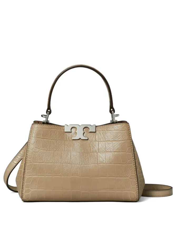 Tory Burch Tory Burch エレノア ソフト クロコエンボスド サッチェルの商品画像