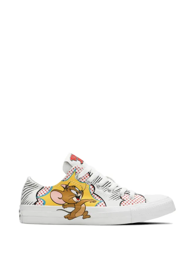 Converse Converse x Tom & Jerry コラボ スニーカー（ホワイト）の商品画像