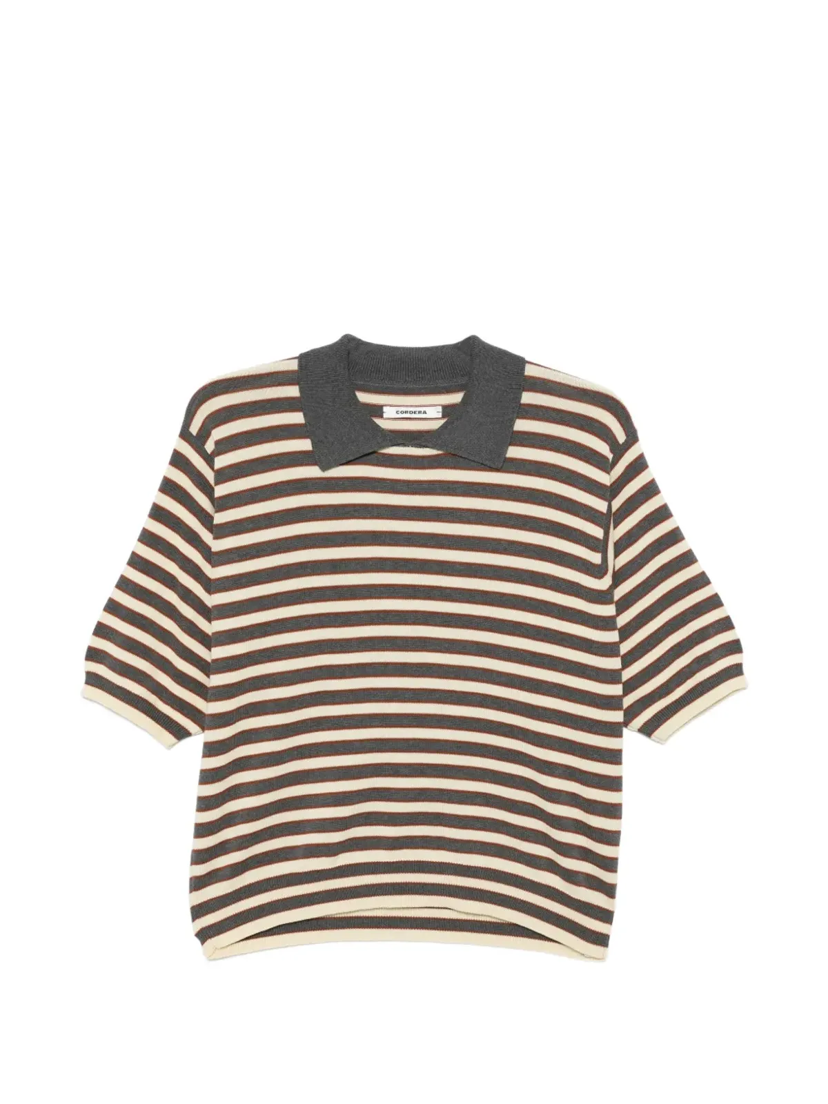 Cordera ストライプ柄のTシャツ - 画像1