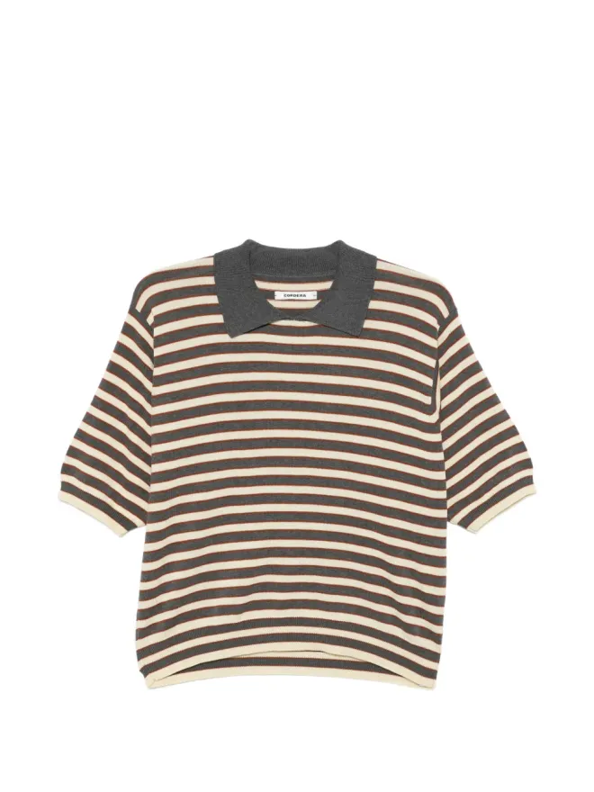 CORDERA Cordera ストライプ柄のTシャツの商品画像