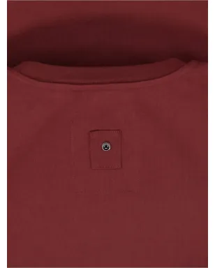 White Sand ラウンドネックTシャツ - レッド - サムネイル3