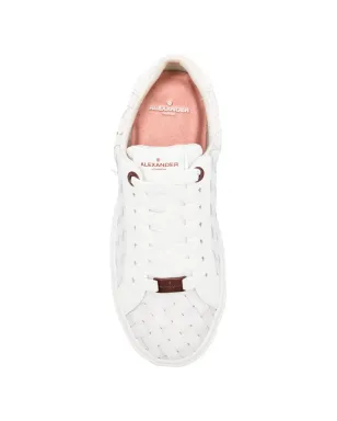 Alexander Smith London High woven-leather sneakers - White - サムネイル4
