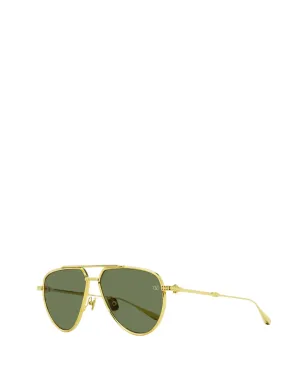 VALENTINO GARAVANI EYEWEAR V-Stud II ダブルブリッジ ピラミッドスタッズ サングラス - サムネイル2