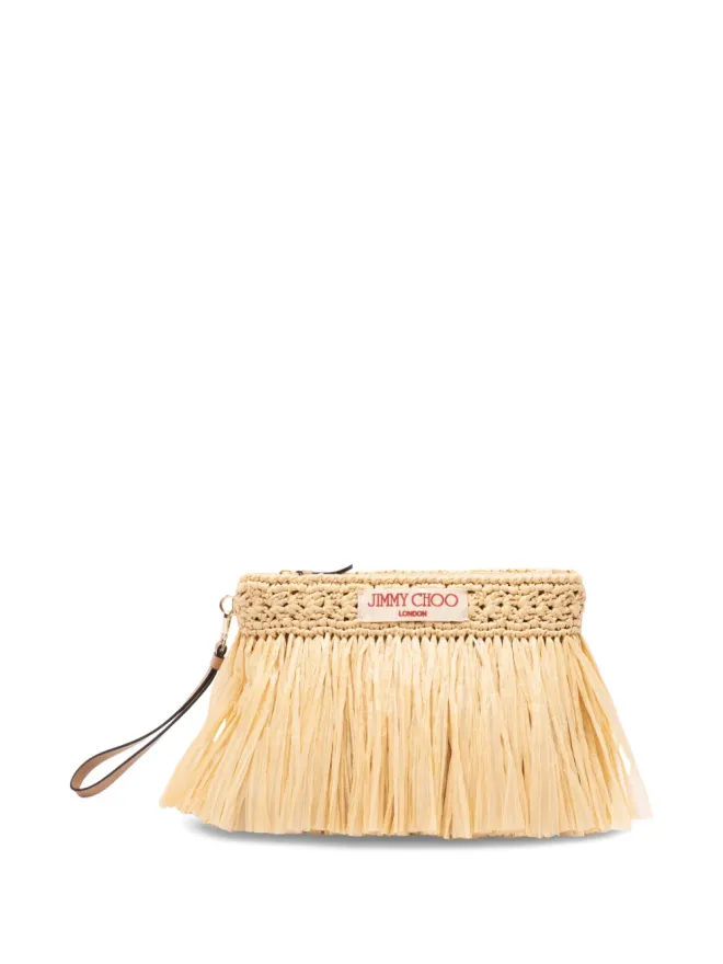 Jimmy Choo Jimmy Choo フリンジ付きジップポーチの商品画像