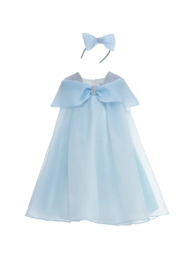 Dress & Fleur Dress & Fleur ビーズ付きドレスセット - ブルーの商品画像