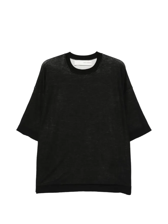 Isabel Benenato Isabel Benenato 半袖クルーネックセーターの商品画像