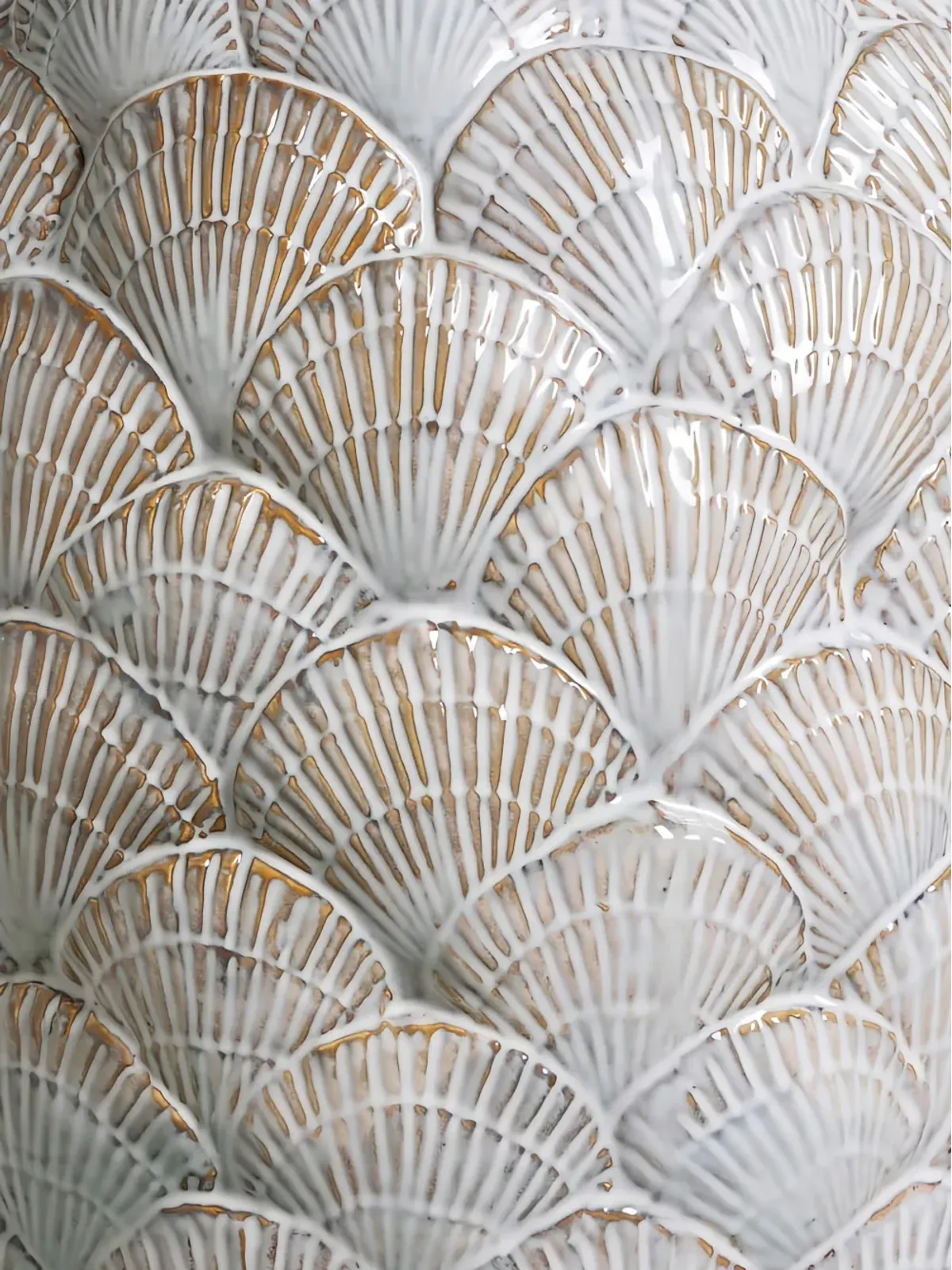 CU I SEEYOU shell-design vase - 画像2