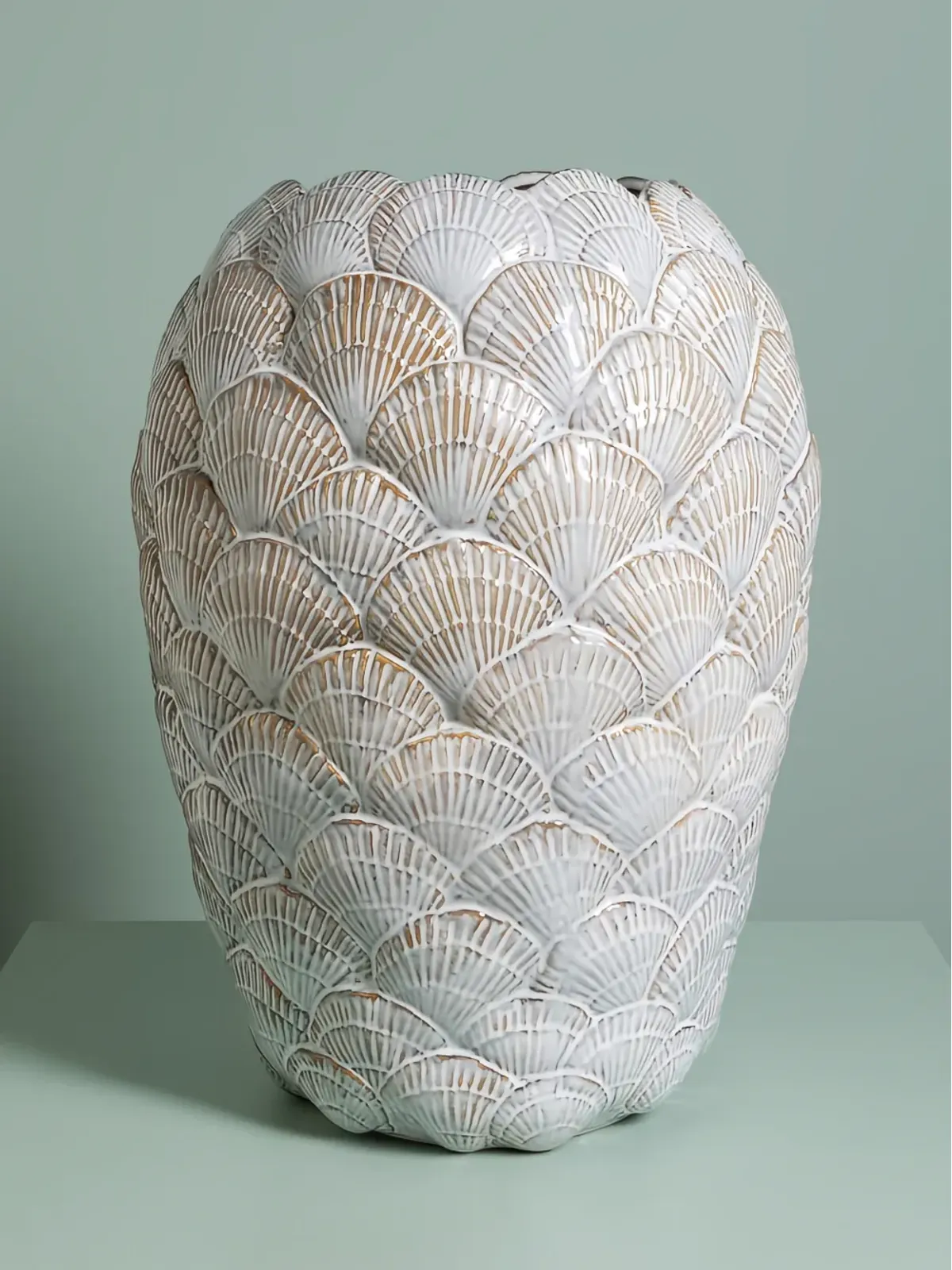 CU I SEEYOU shell-design vase - 画像3