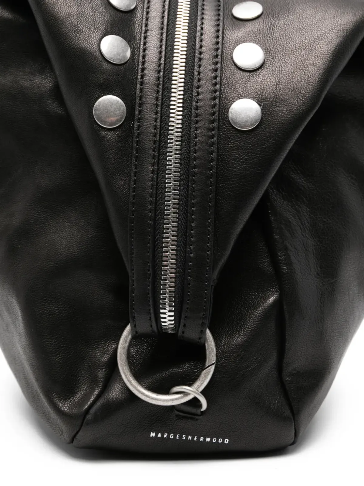 Marge Sherwood スタッズ付きダンプリング トートバッグ - ブラック - 画像3