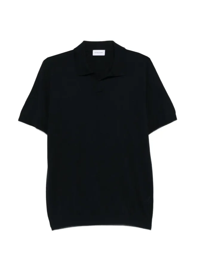 SCAGLIONE SCAGLIONE ダイヤモンド柄 半袖ポロシャツの商品画像
