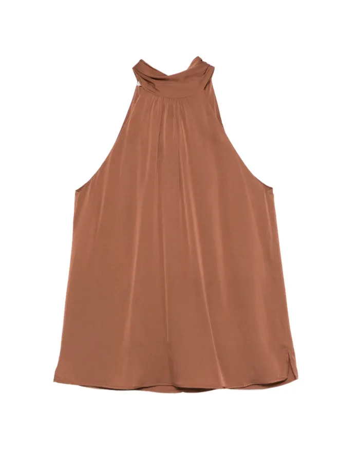 SILK95FIVE SILK95FIVE Villete halterneck blouseの商品画像