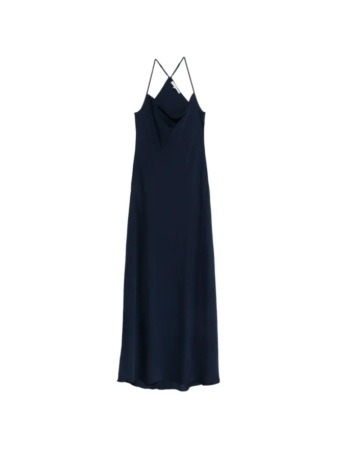 SILK95FIVE SILK95FIVE St. Germaine ホルターネック ドレープドレスの商品画像