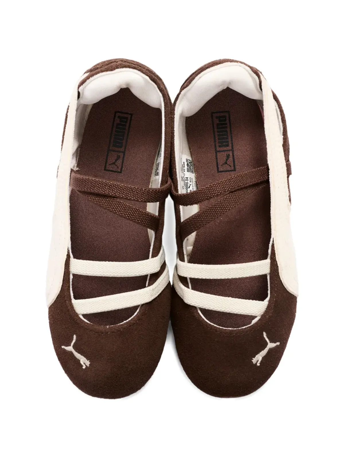 Puma Kids スエードストラップ バレエシューズ - 画像4