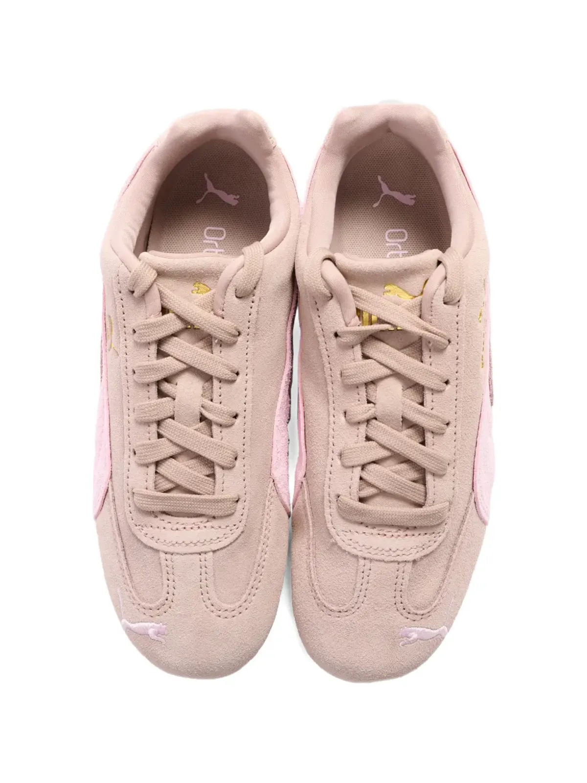 Puma Kids ロゴ入りロー・トップスニーカー - 画像4