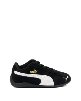 Puma Kids レースアップロゴスニーカー（ブラック） - サムネイル2