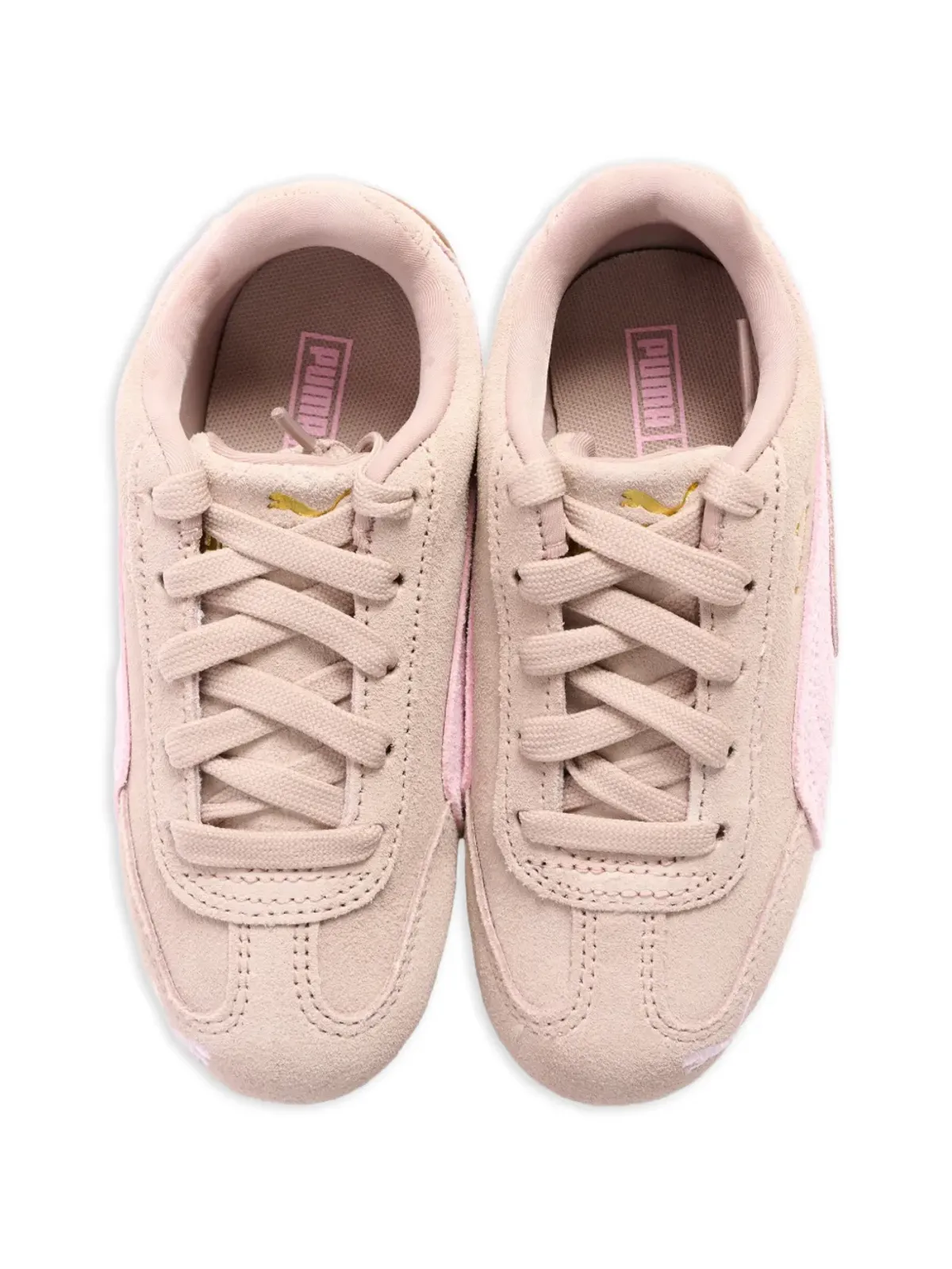 Puma Kids サイドストライプ ロー・スニーカー - 画像4