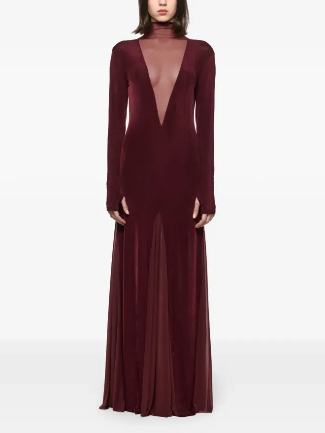 Atu Body Couture Atu Body Couture シアーパネルドレスの商品画像