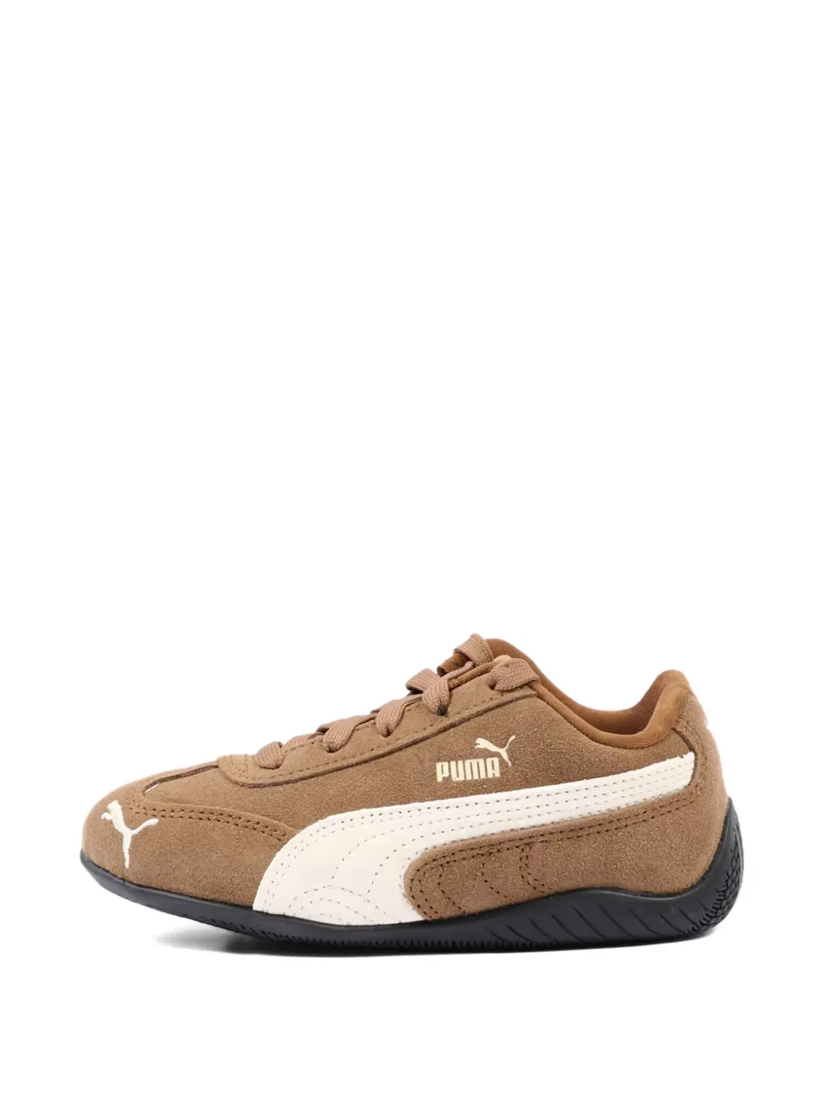 Puma Kids ローカットレザー スニーカー - 画像5