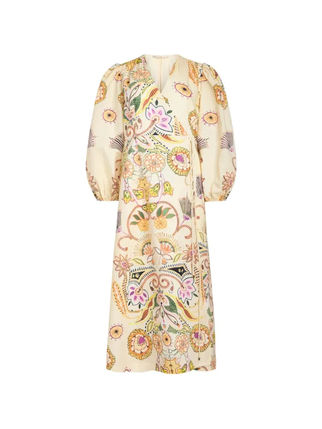 Marie Oliver Marie Oliver エヴェレット パフスリーブ花柄ドレスの商品画像
