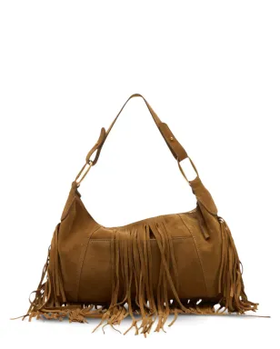Vanessa Bruno エポールフリンジ付き取り外しストラップショルダーバッグ - サムネイル1